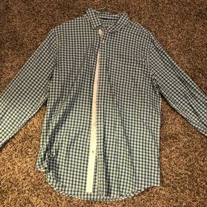 21 men American Brand long sleeve plaid shirt